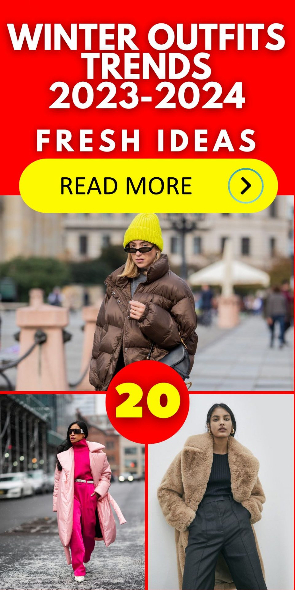 Winter Outfits Trends 2023-2024 20 Ideas: Stay Stylish and Warm!
