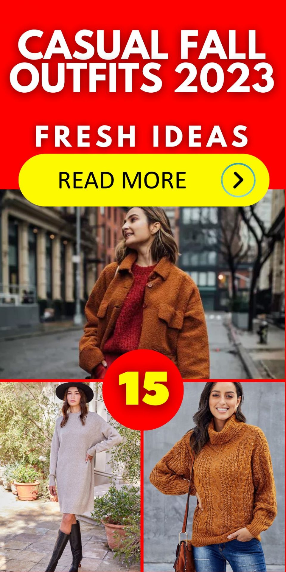 Casual Fall Outfits 2023 15 Ideas: Embrace Style and Comfort