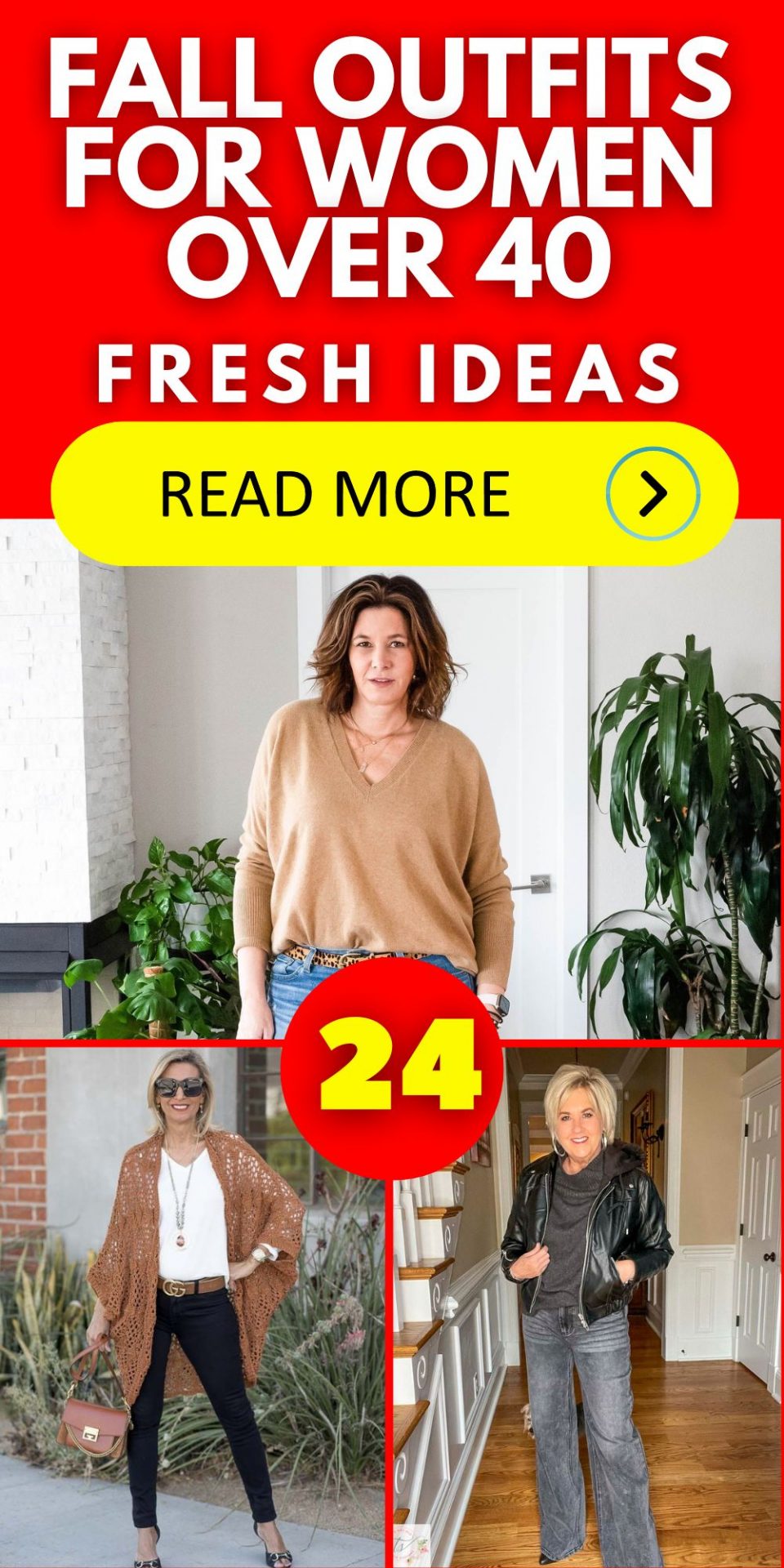 24 Ideas Fall Outfits for Women Over 40: Embrace Fashion with Style and Comfort