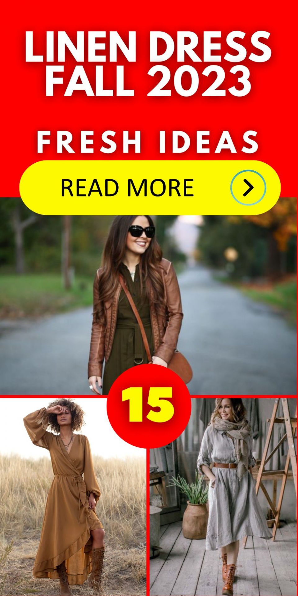 Linen Dress Fall 2023 15 Ideas: Embrace Comfort and Style This Season