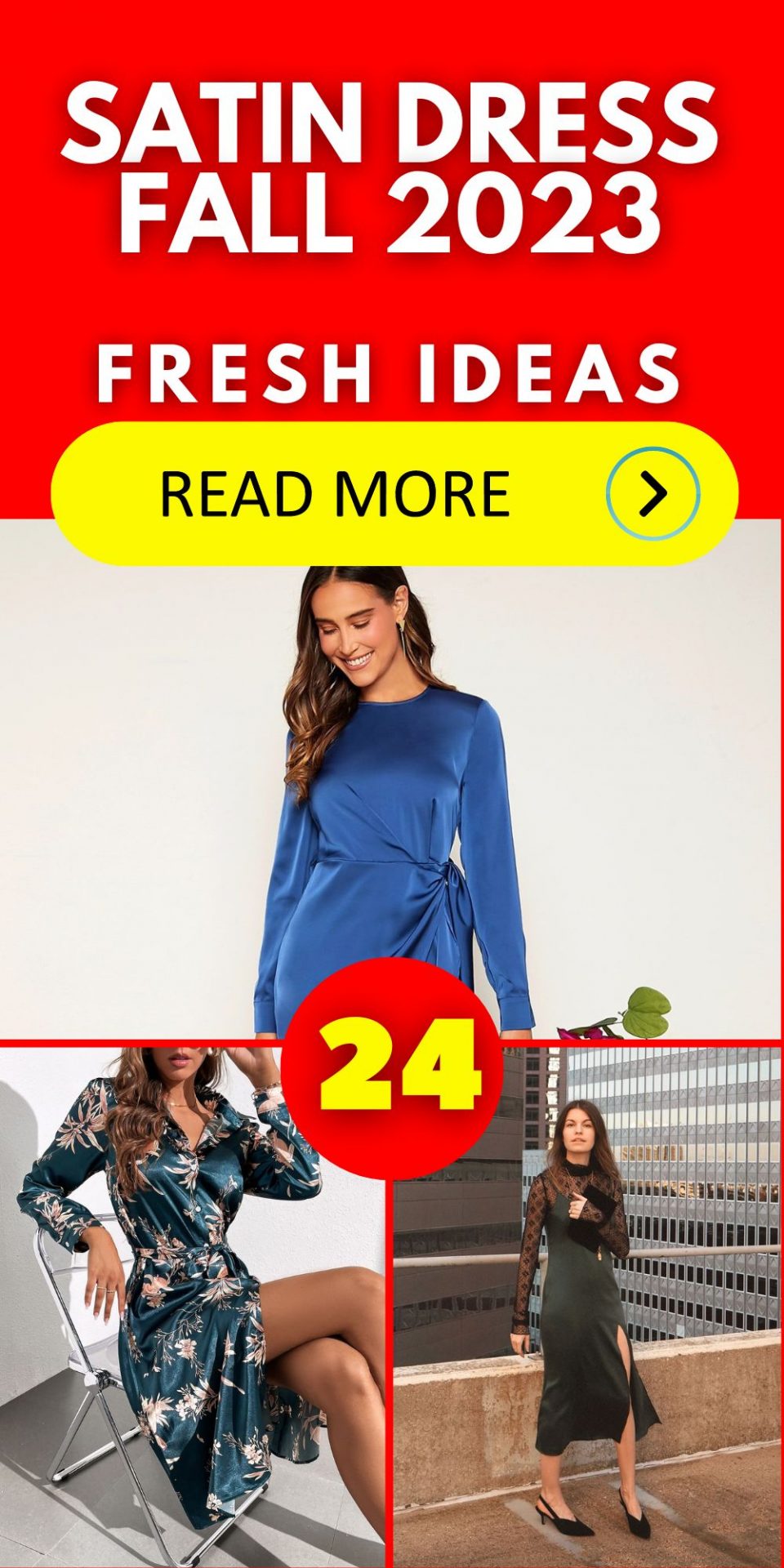 Satin Dress Fall 2023 24 Ideas: Embrace Elegance and Comfort