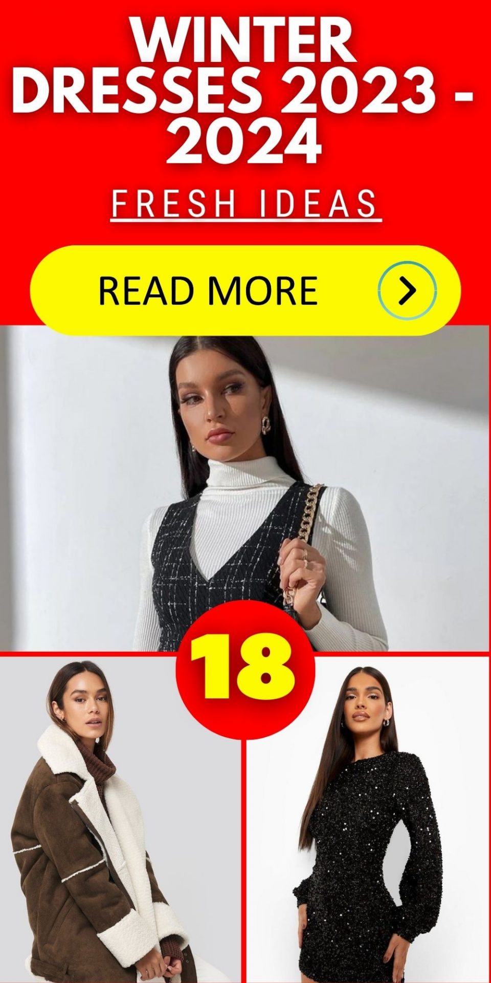 Winter Dresses 2023 – 2024 18 Ideas: Embrace the Chill in Style