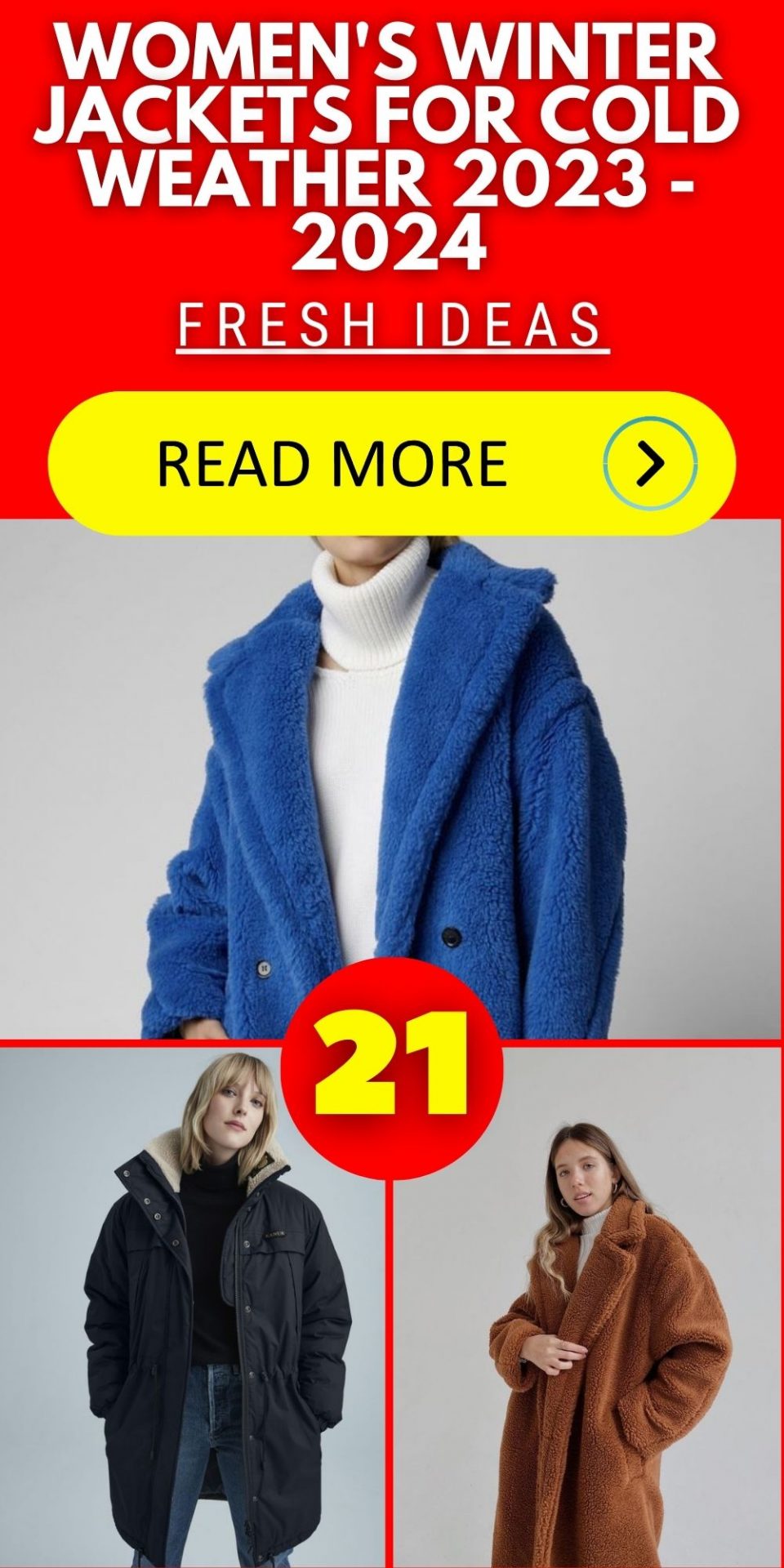 Winter Jackets for Women 21 Ideas: Stay Cozy and Stylish in Cold Weather 2023-2024