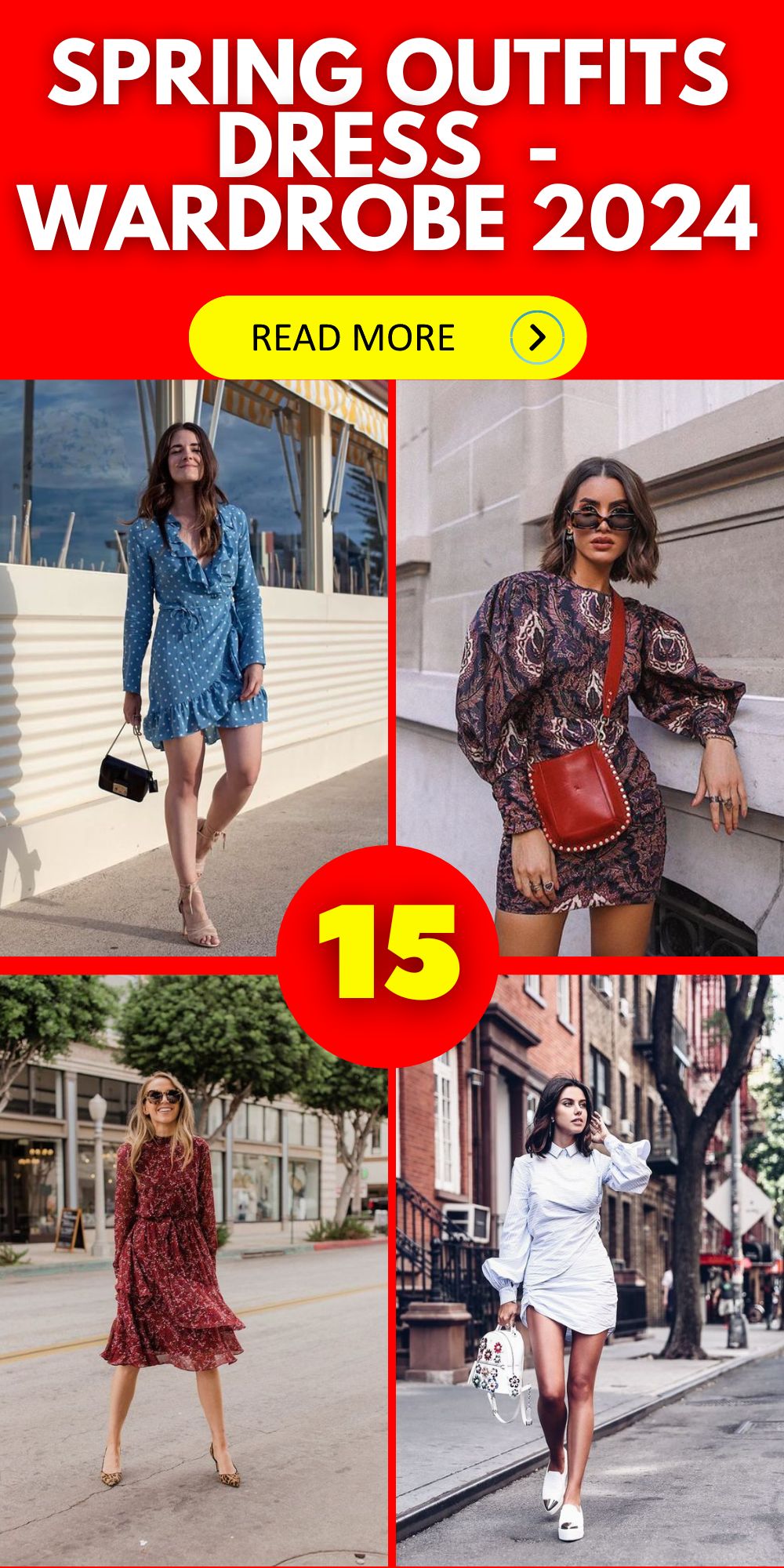 Spring Outfits Dress – Wardrobe Essentials for 2024 15 Ideas