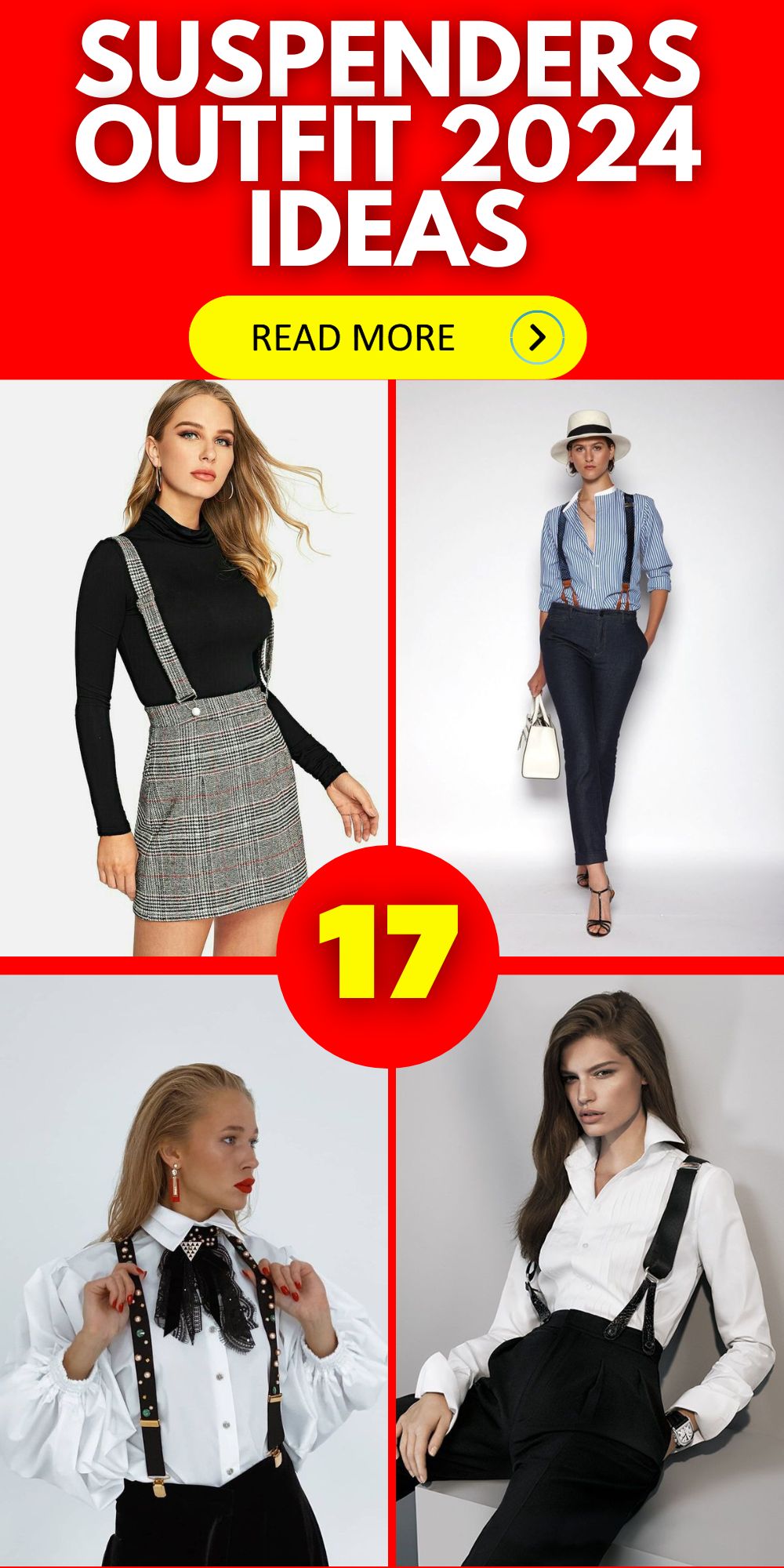 Suspenders Outfit 2024 17 Ideas: A Revival of Timeless Elegance