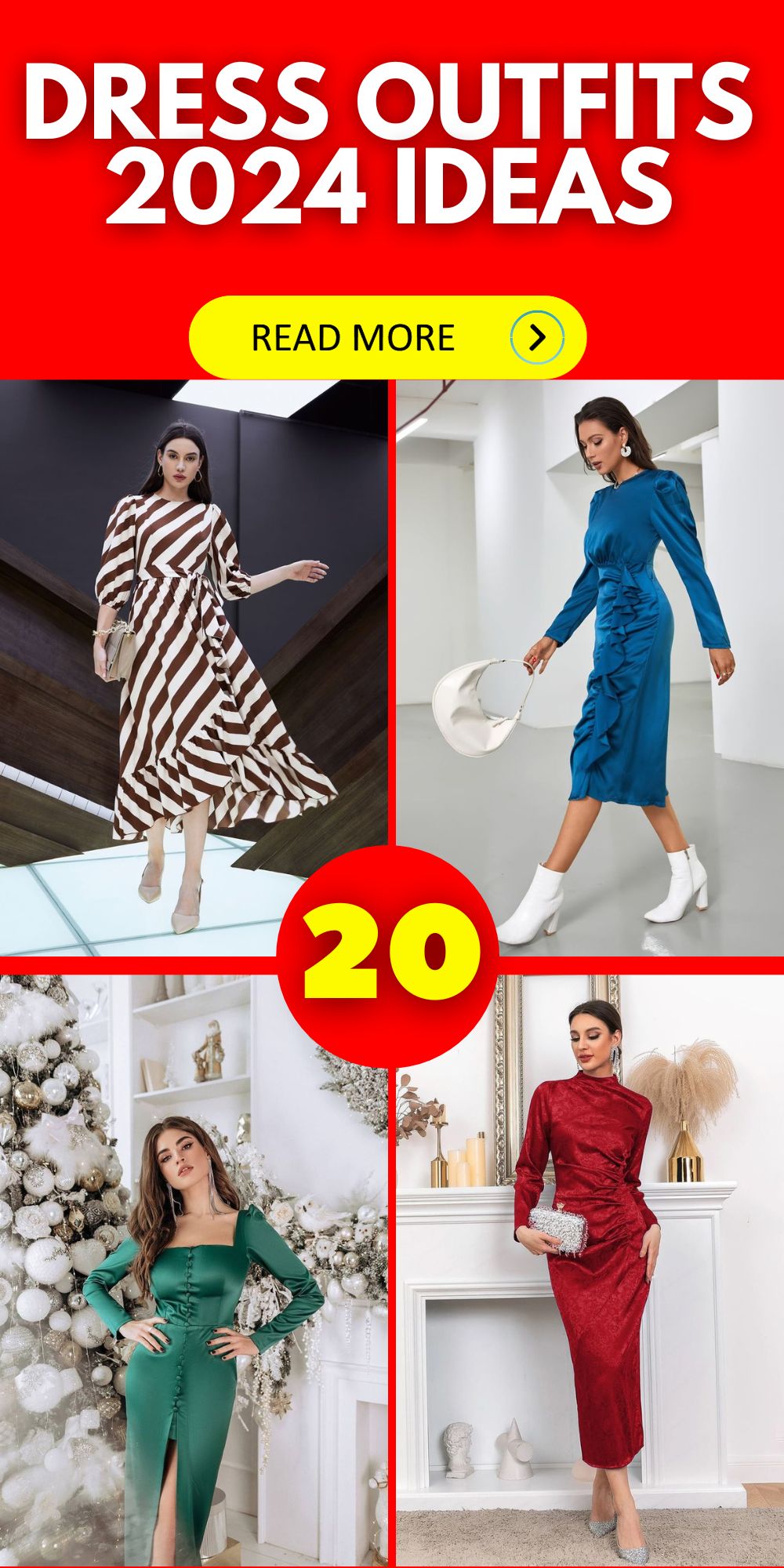 Elevate Your Style: Chic Dress Outfits for 2024 20 Ideas