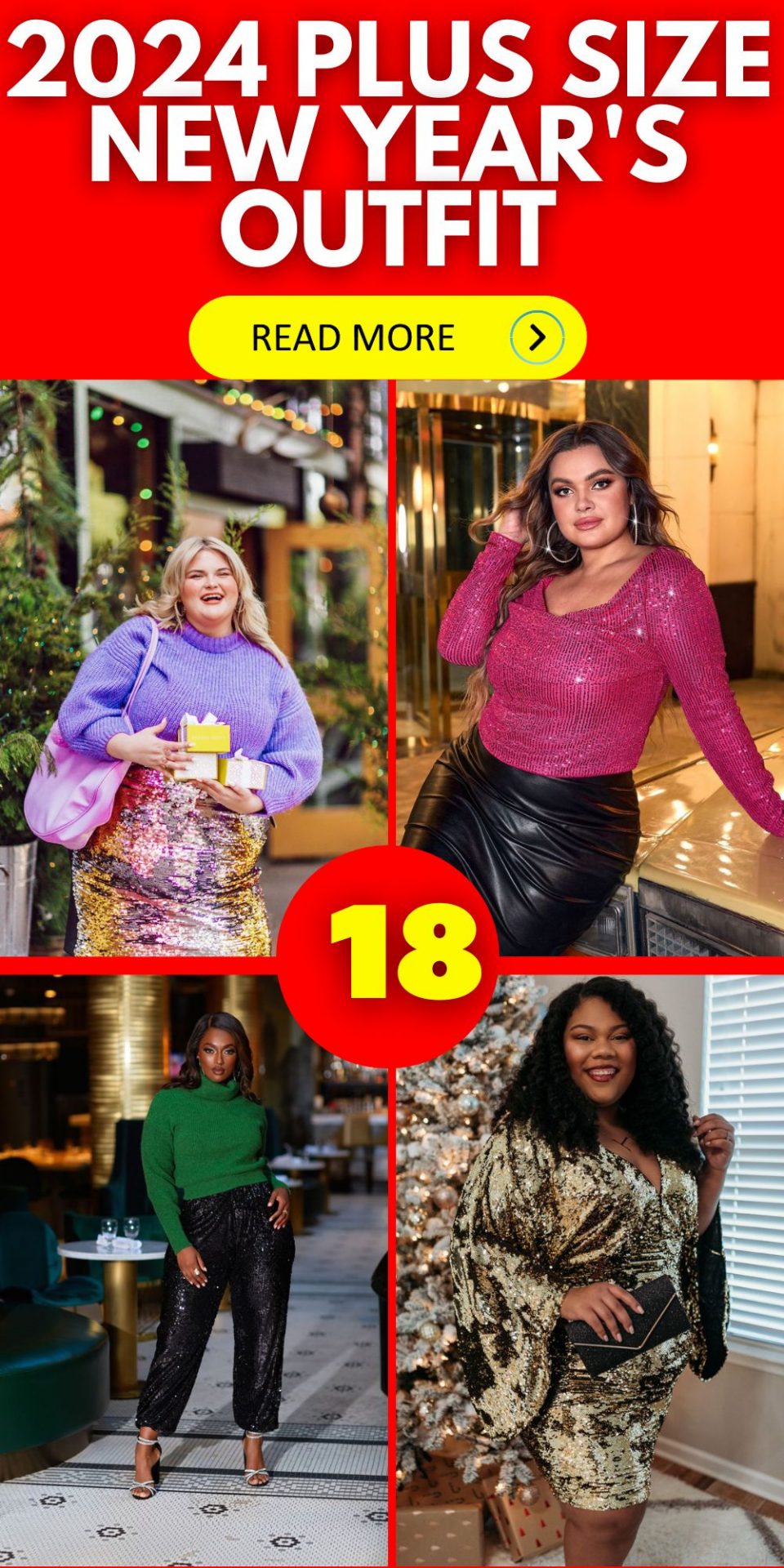 2024 Plus Size New Year’s Outfit 18 Ideas for Women: Stylish & Confident Choices