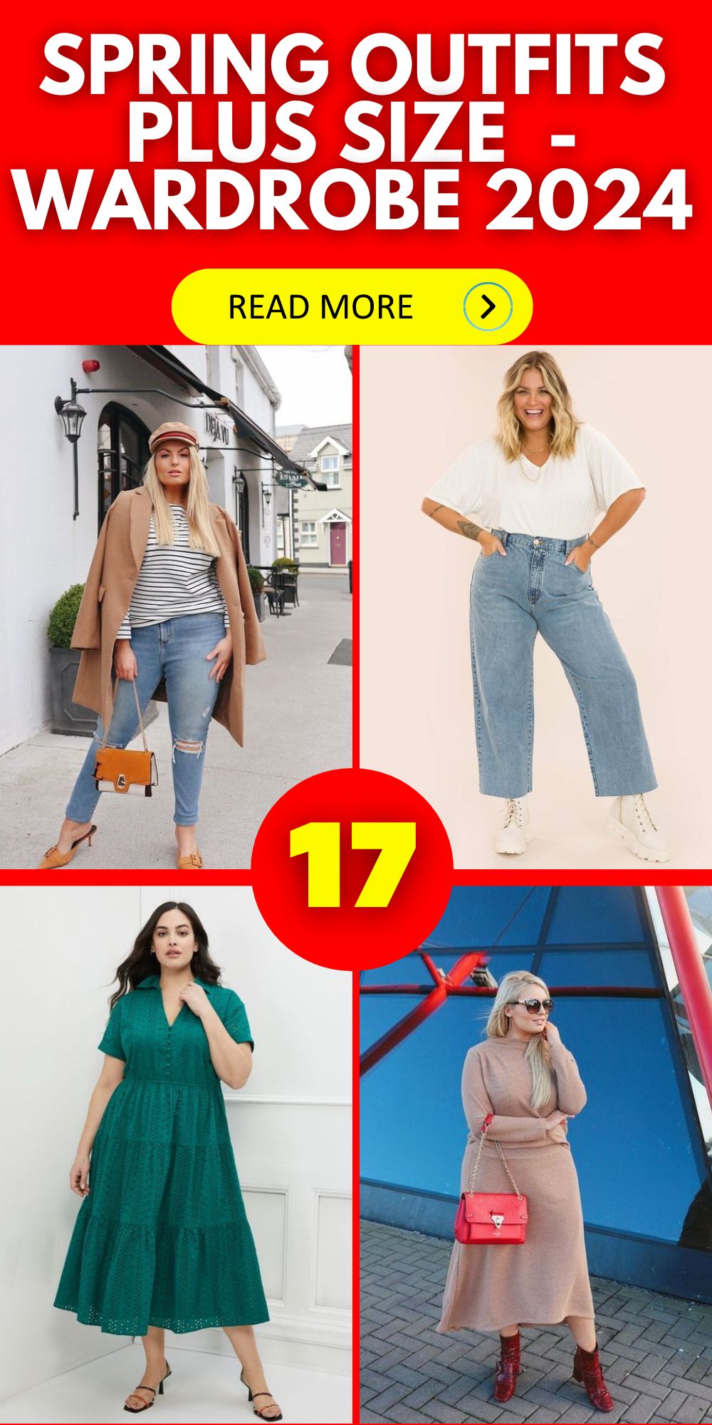 Embracing Spring: A Plus-Size Wardrobe Guide for 2024 17 Ideas