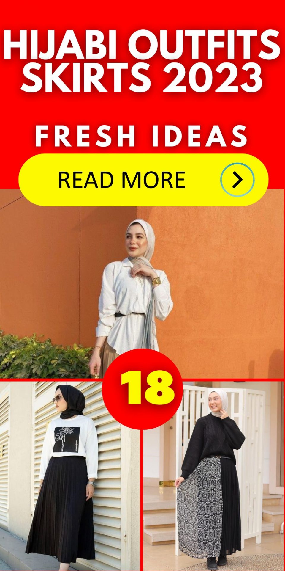Hijabi Outfits Skirts 2023 18 Ideas: Fashionable and Modest Styles