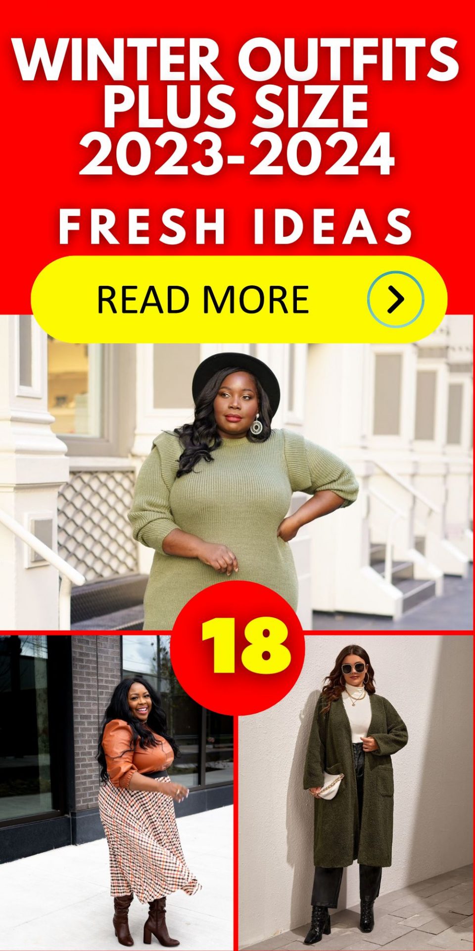 Winter Outfits Plus Size 2023-2024 18 Ideas: Stay Stylish and Cozy