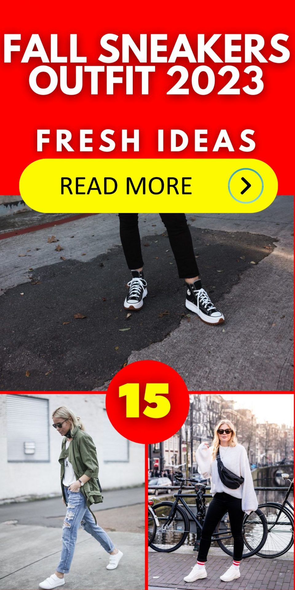Fall Sneakers Outfit 2023 15 Ideas: Embrace Comfort and Style