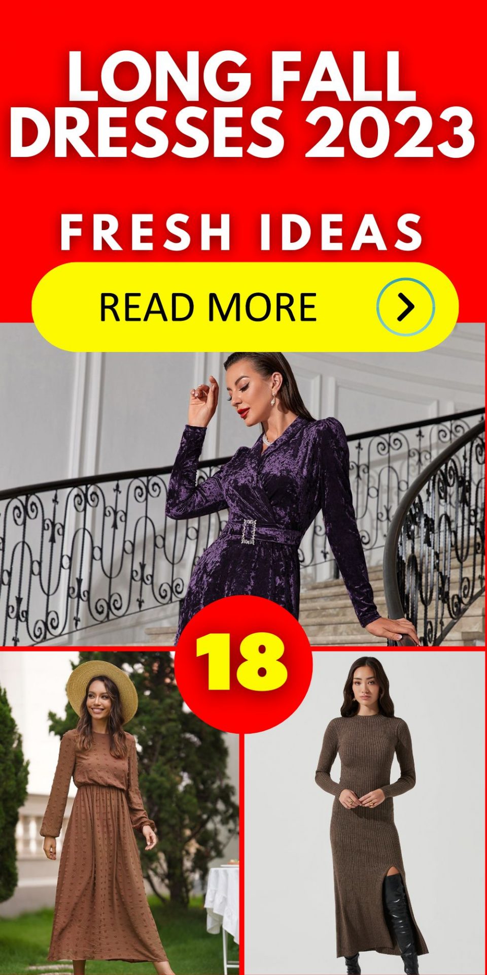 Long Fall Dresses 2023 18 Ideas: Embrace Elegance and Comfort in Style