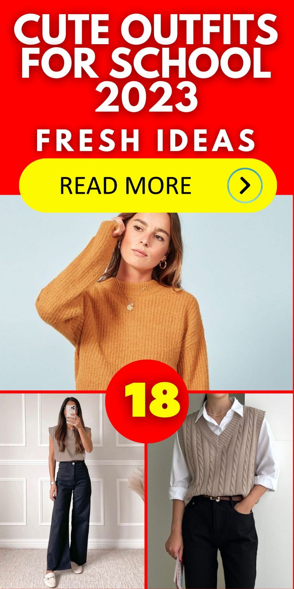 Cute Outfits for School 2023 18 Ideas