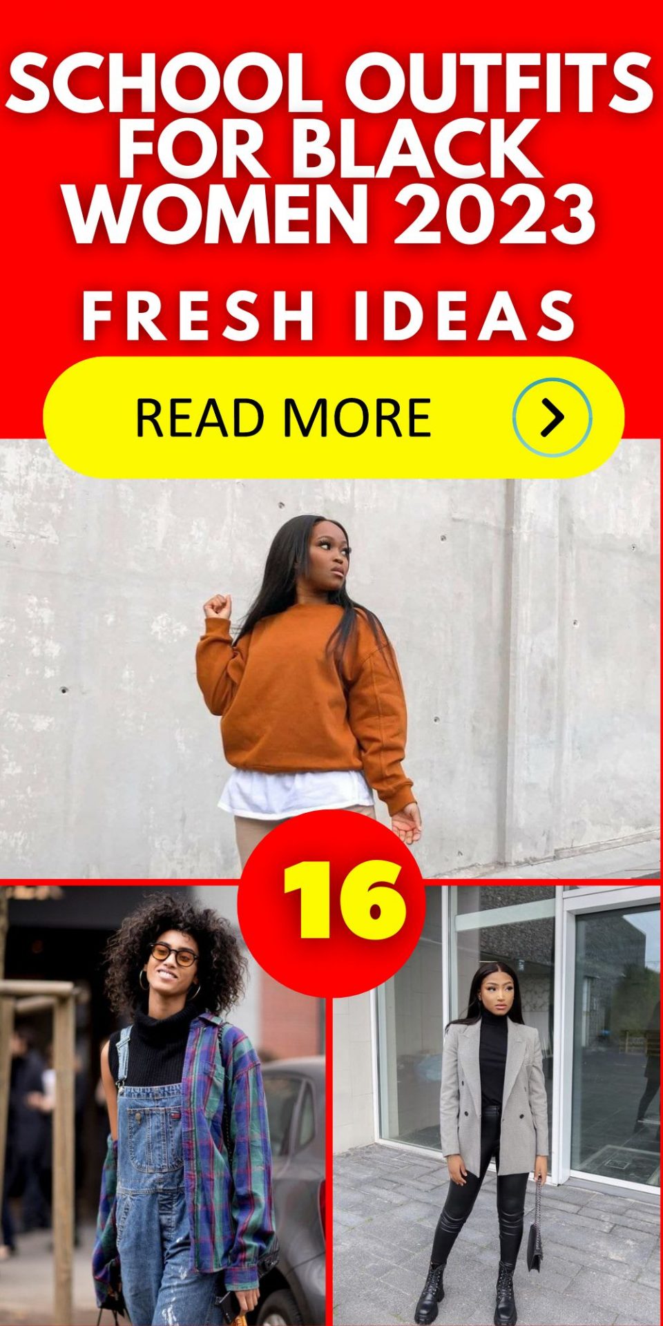 School Outfits for Black Women 2023: Fashionable 16 Ideas to Slay the Campus