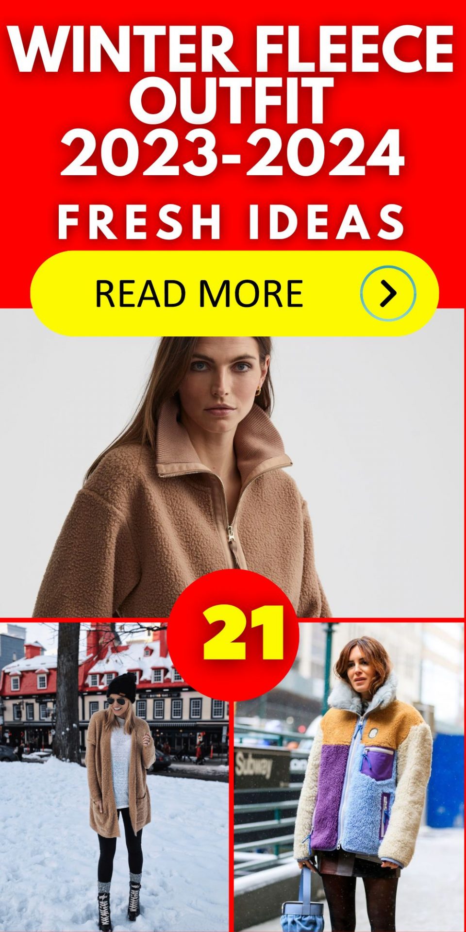 Winter Fleece Outfit 2023-2024 21 Ideas: Stay Cozy and Stylish