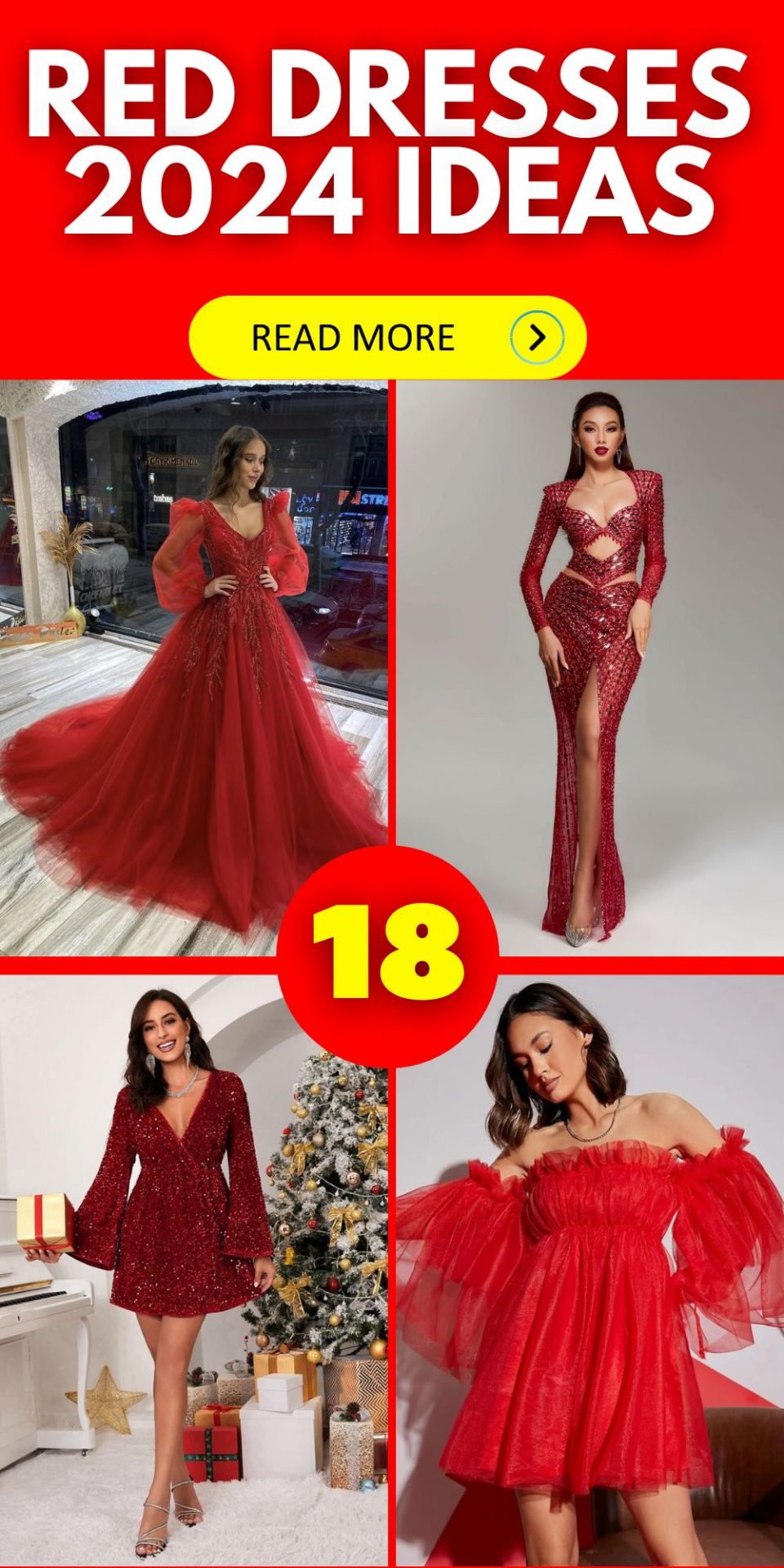 Red Dresses 2024 18 Ideas: Lunar New Year, Chinese, and More Trends