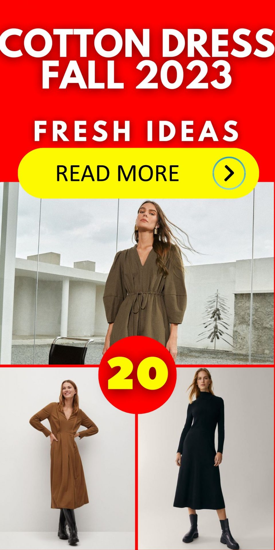 Cotton Dress Fall 2023 20 Ideas: Embrace Style and Comfort This Season