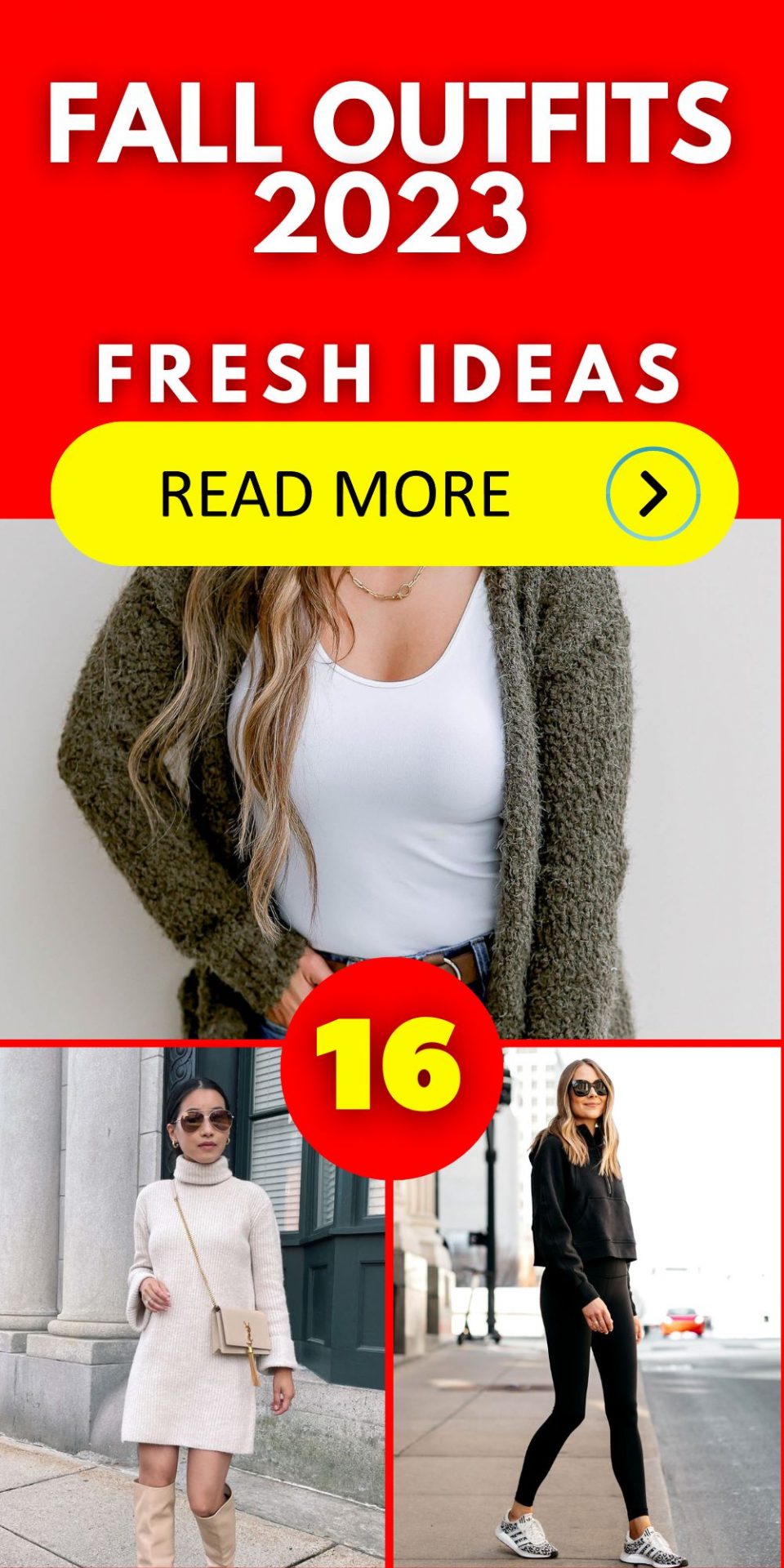 Fall Outfits 2023 16 Ideas: Stay Fashionable and Cozy