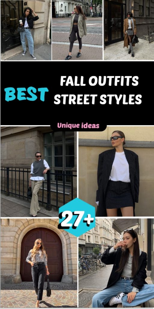 Effortlessly transition into the autumn season with our carefully curated selection of street-style fall outfits. Find the perfect blend of comfort and fashion-forward aesthetics. Click to explore more fashion inspiration!