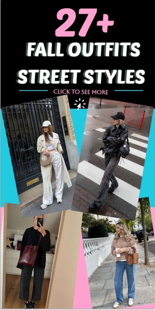 Elevate your autumn wardrobe with our curated collection of street-style fall outfits. Find the perfect blend of comfort and style. Click to see more fashion trends!