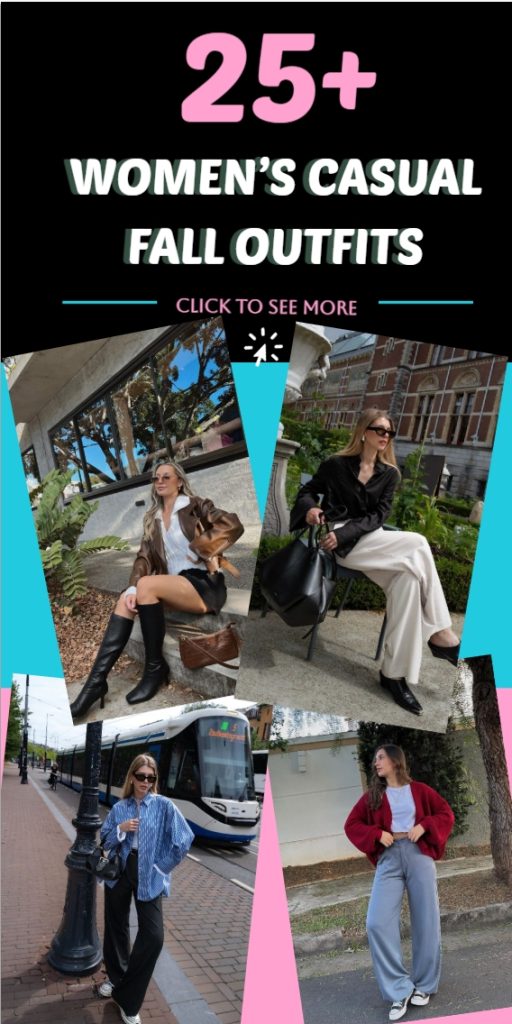 Effortless Autumn Style: Casual Fall Fashion Inspiration for Stylish Women #FallOutfitIdeas #CasualFallLook #WomensFallStyle