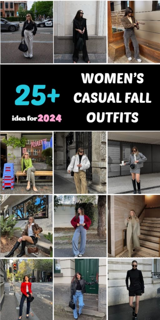 Elevate Your Casual: Chic Fall Looks for Every Occasion #FallFashion #CasualStyle #WomenOutfit