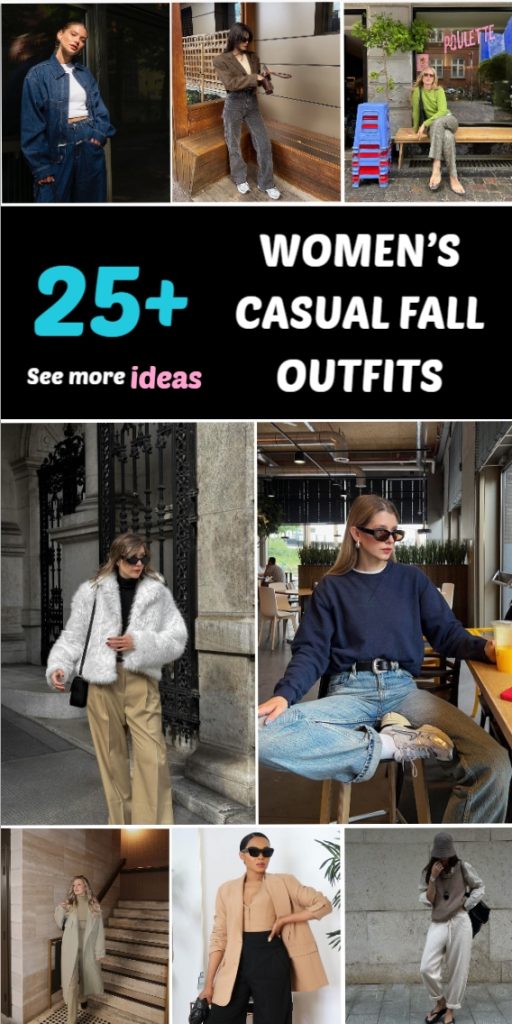 Cozy and Stylish: Discover Autumn-Inspired Casual Ensembles #FallStyle #CasualFashion #WomensFallLook