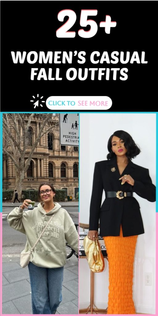 Embrace the Chill: Fashionable Fall Looks for Effortless Elegance #FallCasualOutfits #WomensFashionTrends #AutumnStyle