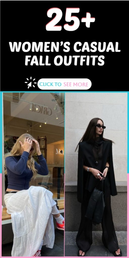 Effortless Autumn Elegance: Casual Fall Fashion Inspo for Women #FallOutfitIdeas #CasualFallLook #WomensFall