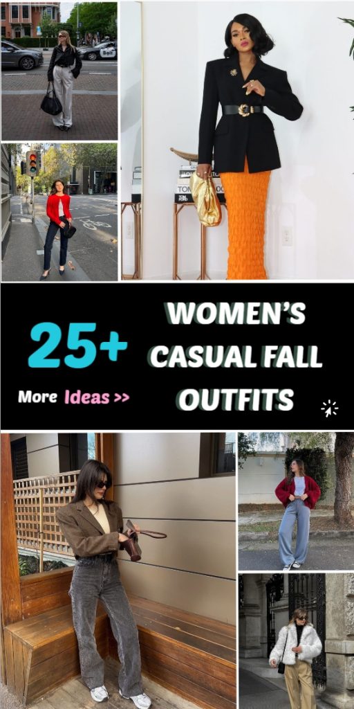Embrace the Coziness: Casual Fall Fashion for Women's Autumn Adventures #FallCasualLook #WomensFallStyle #AutumnVibes