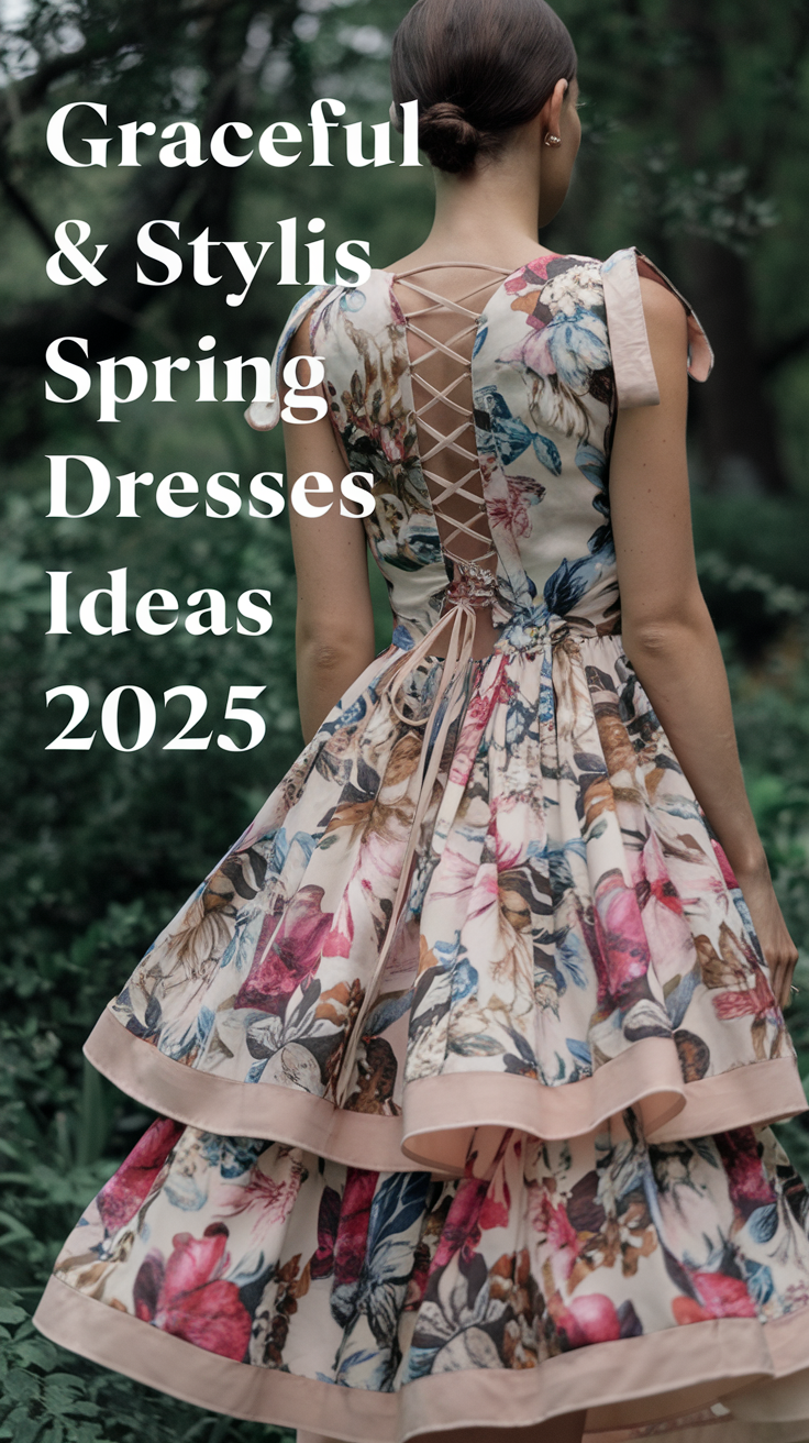 Graceful & Stylis Spring Dresses: 21 Stunning Ideas for 2025