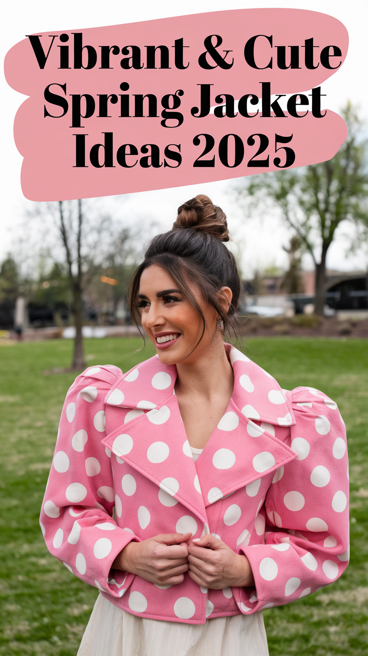 Vibrant & Cute Spring Jacket: 20 Ideas to Elevate Your Style in 2025