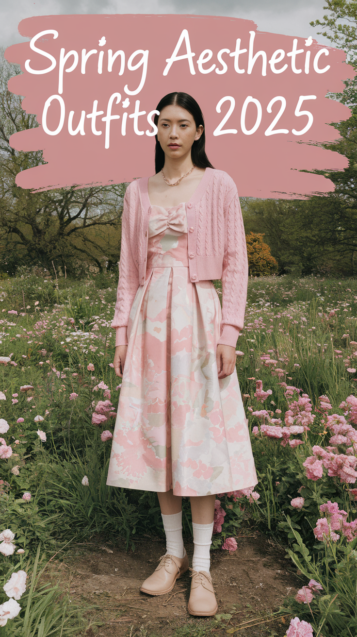Spring Aesthetic Outfits 21 Ideas 2025