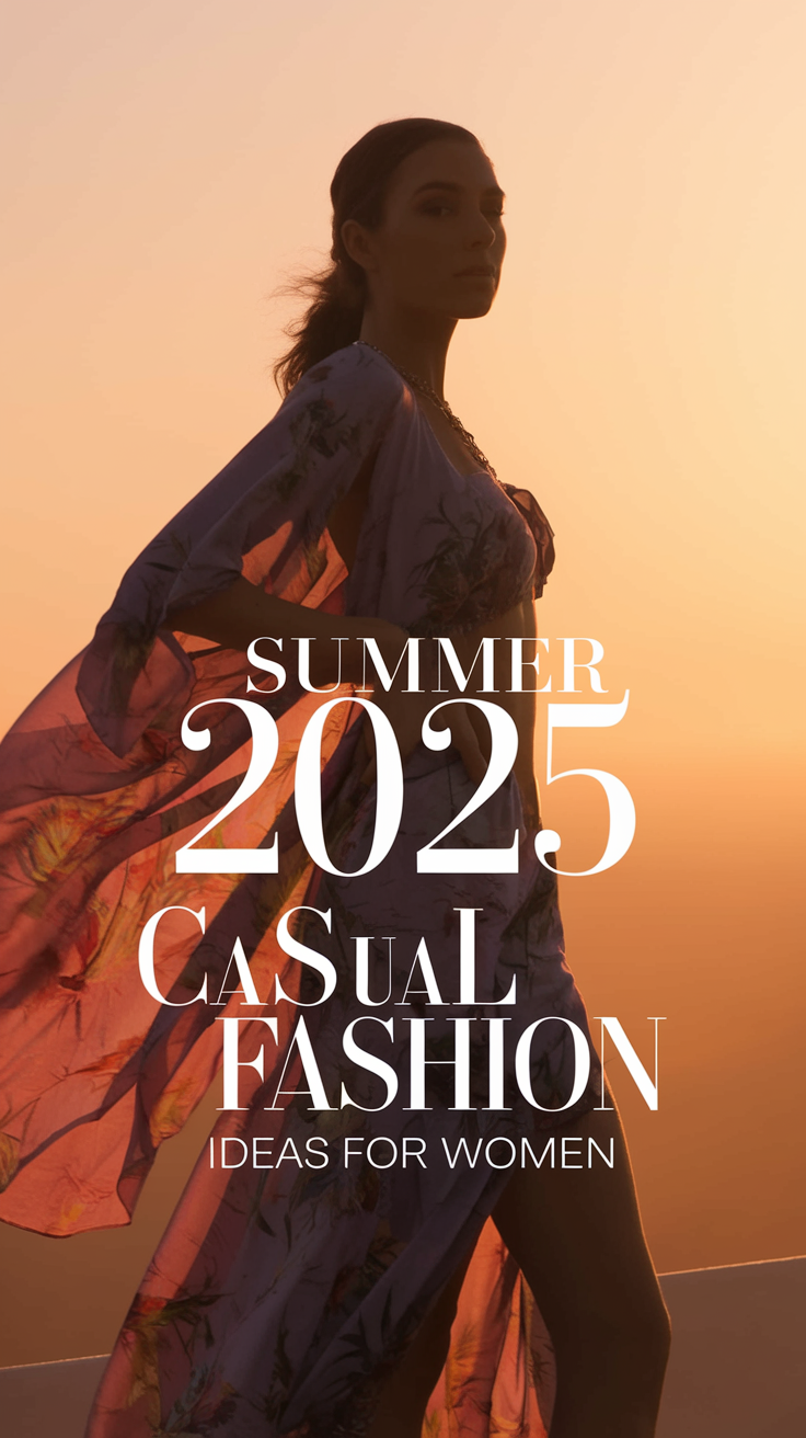 20 Summer 2025 Casual Outfits Ideas for Women