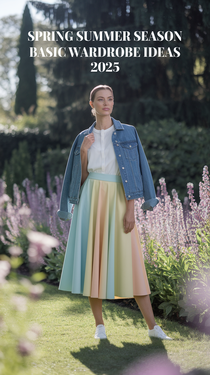 20 Essential Spring Summer Basic Wardrobe Ideas 2025 â€“ Capsule & Minimalist Outfits