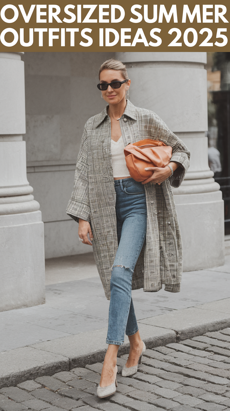 20 Oversized Summer Outfits Ideas 2025: Embrace the Comfy Aesthetic