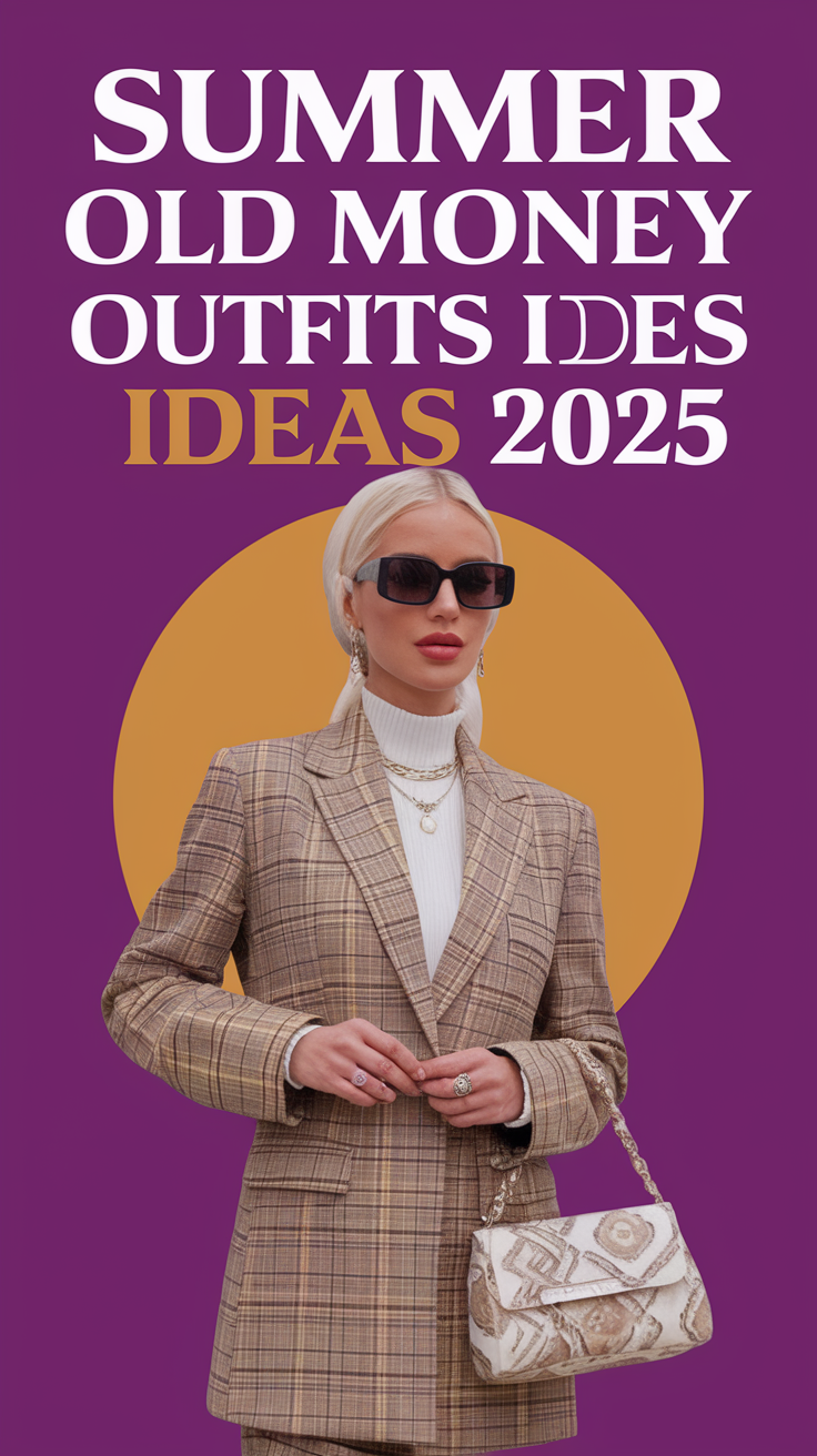 Summer Old Money Outfits 20 Ideas 2025