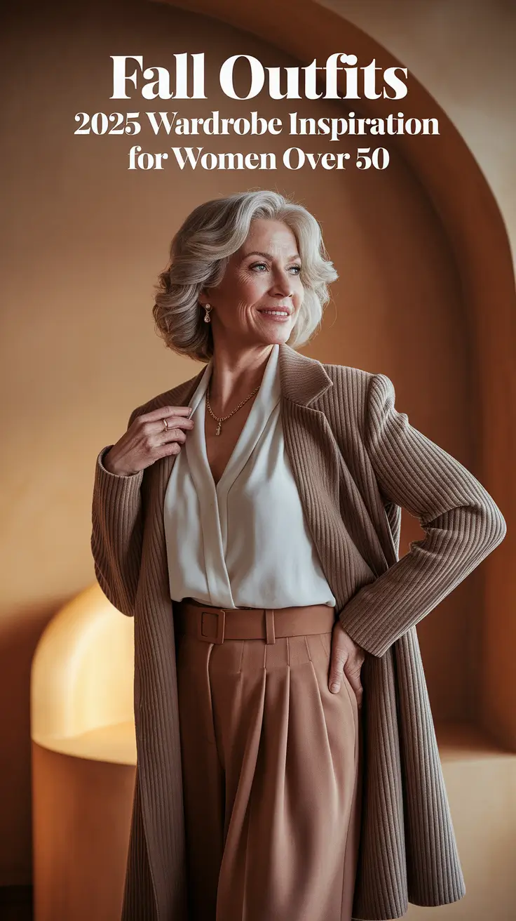 Fall Outfits 2025: Wardrobe Inspiration for Women Over 50 With Classy & Chic Touches