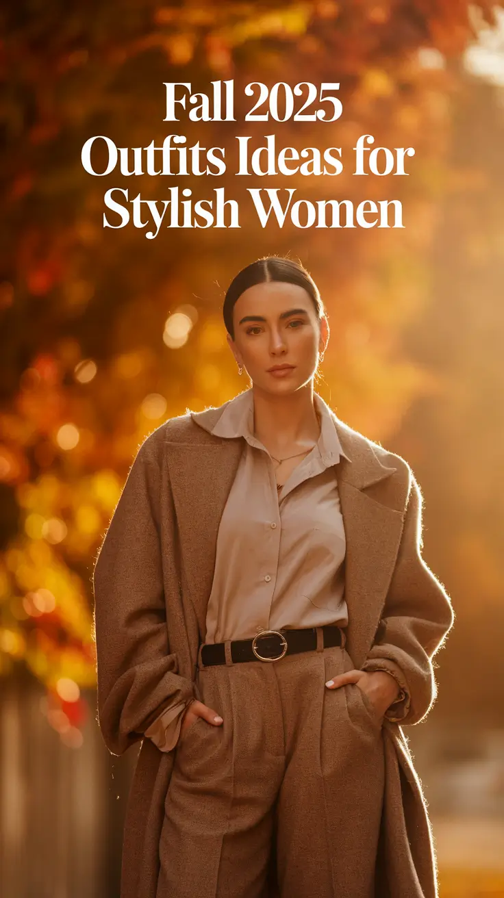 Fall 2025 Outfits Ideas for Stylish Women: 20 Casual & Classy Looks You’ll Love