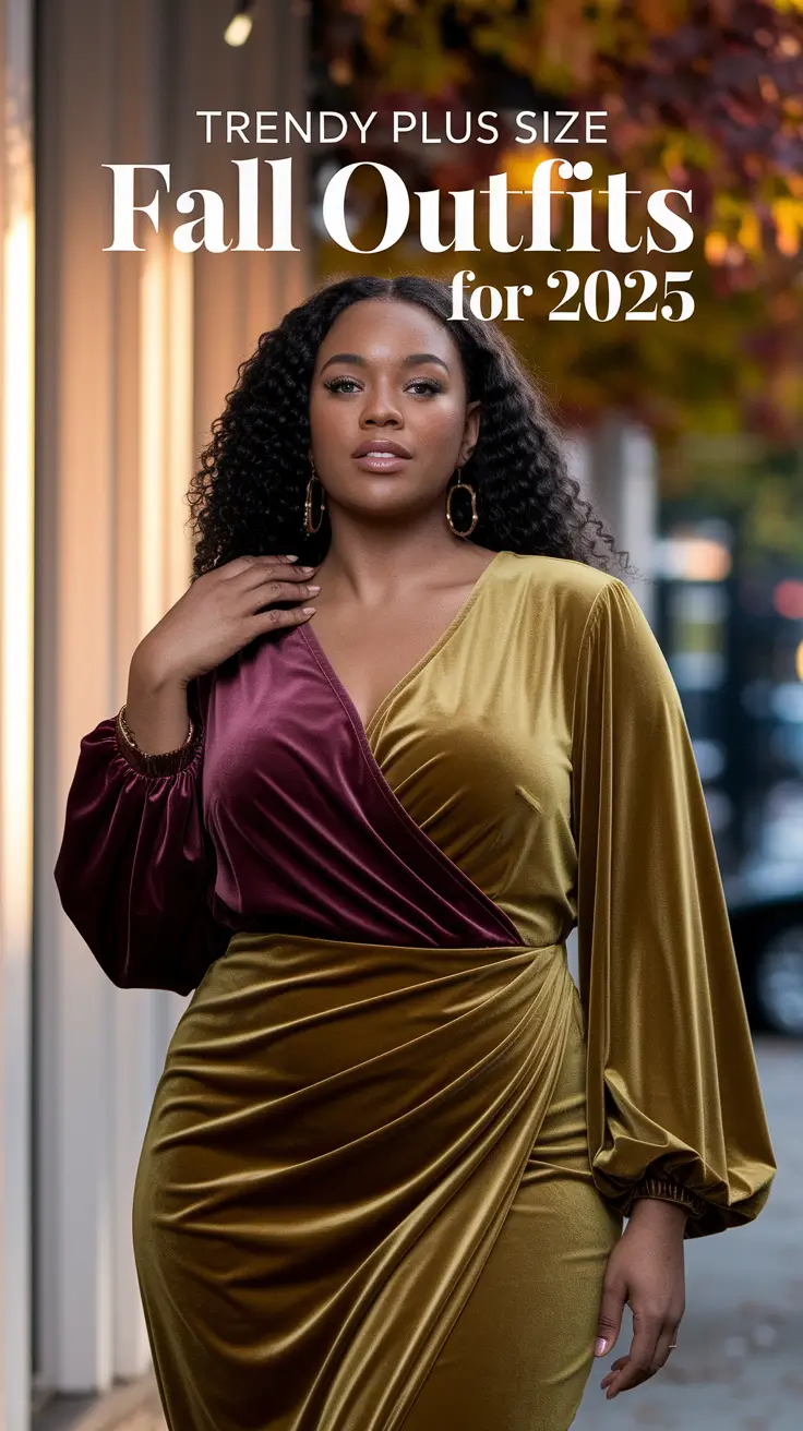 Trendy Plus Size Fall Outfits for 2025: Cozy & Confident Looks to Try Now
