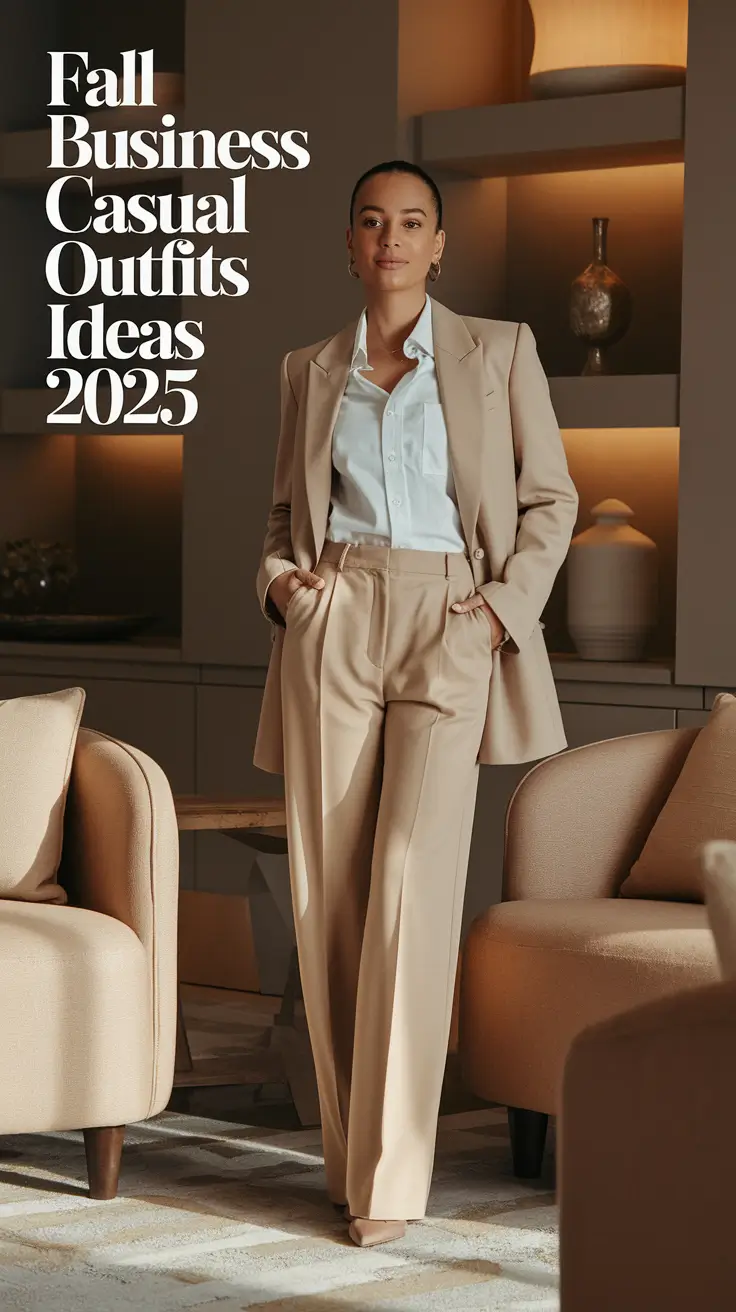 Fall Business Casual Outfits Ideas 2025: Stylish & Comfy Looks Youâ€ll Actually Wear