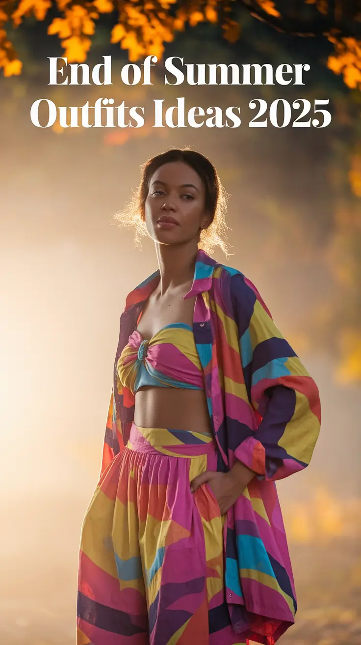 End of Summer Outfits Ideas 2025: Chic & Casual Looks to Wrap Up the Season in Style