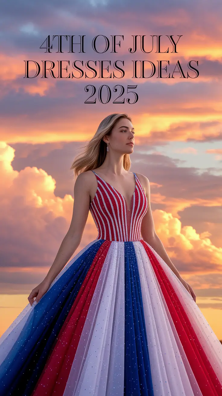 Stunning 4th of July Dresses Ideas 2025 to Impress All Summer
