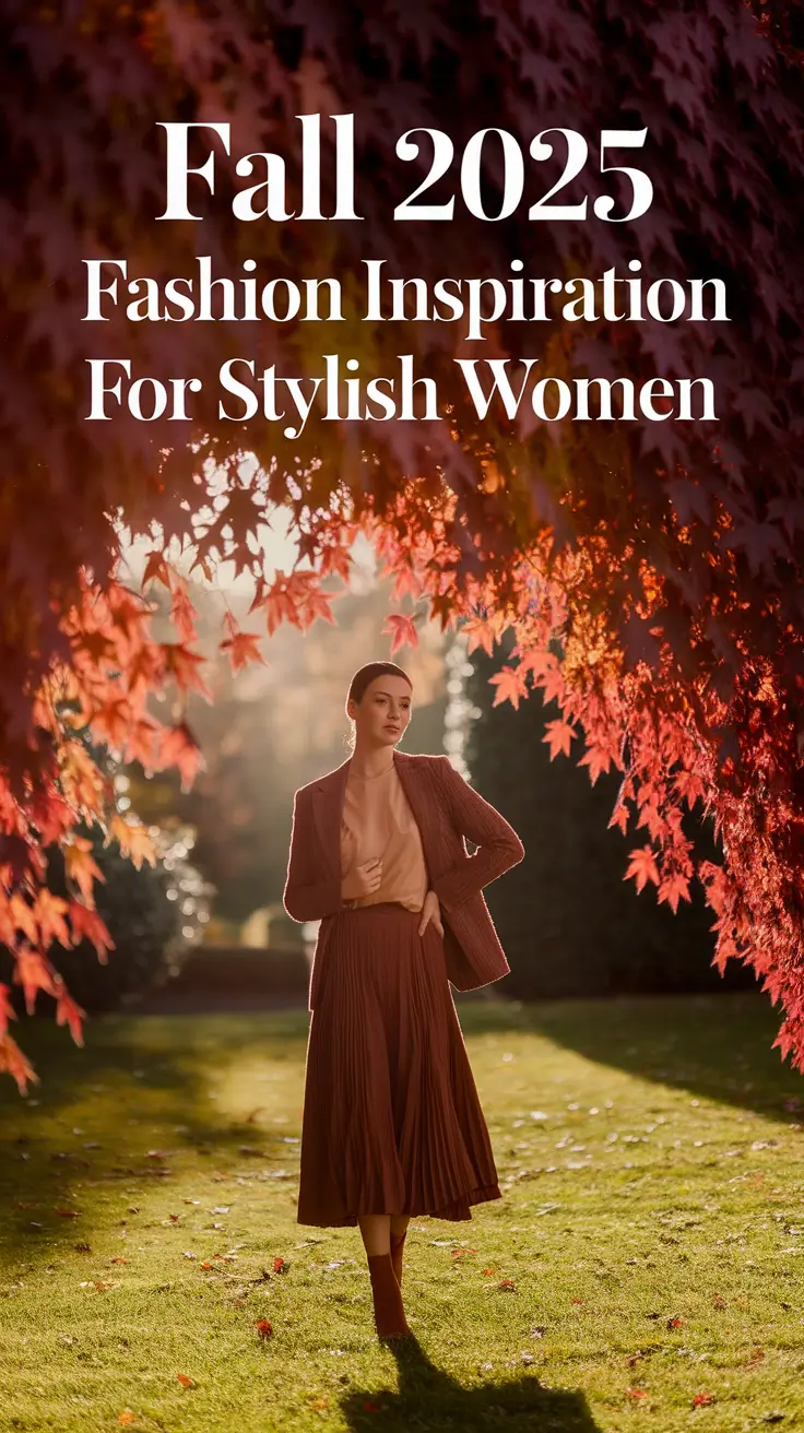 Fall 2025 Fashion Inspiration for Stylish Women: Bold Looks with a European Touch