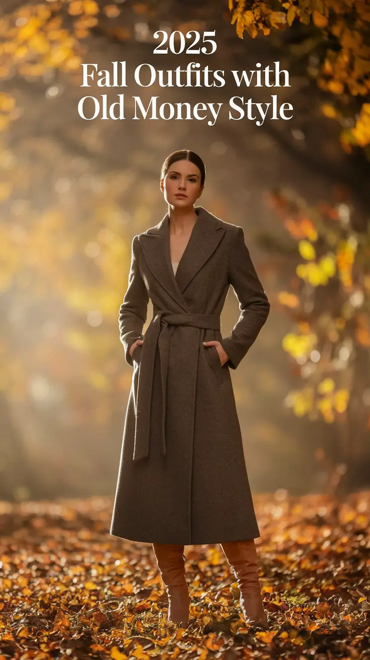 2025 Fall Outfits with Old Money Style: Classy Looks for Every Autumn Mood