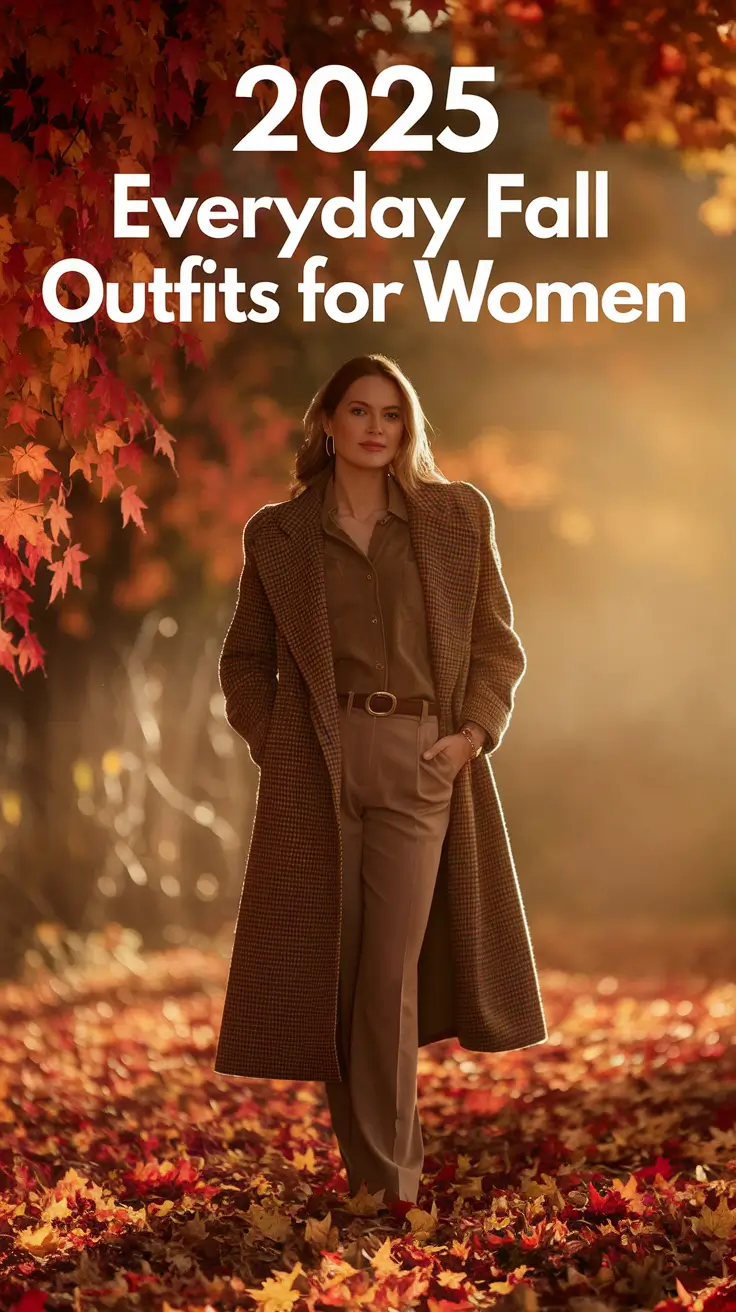 2025 Everyday Fall Outfits for Women: Casual, Comfy & Stylish Looks to Copy Now