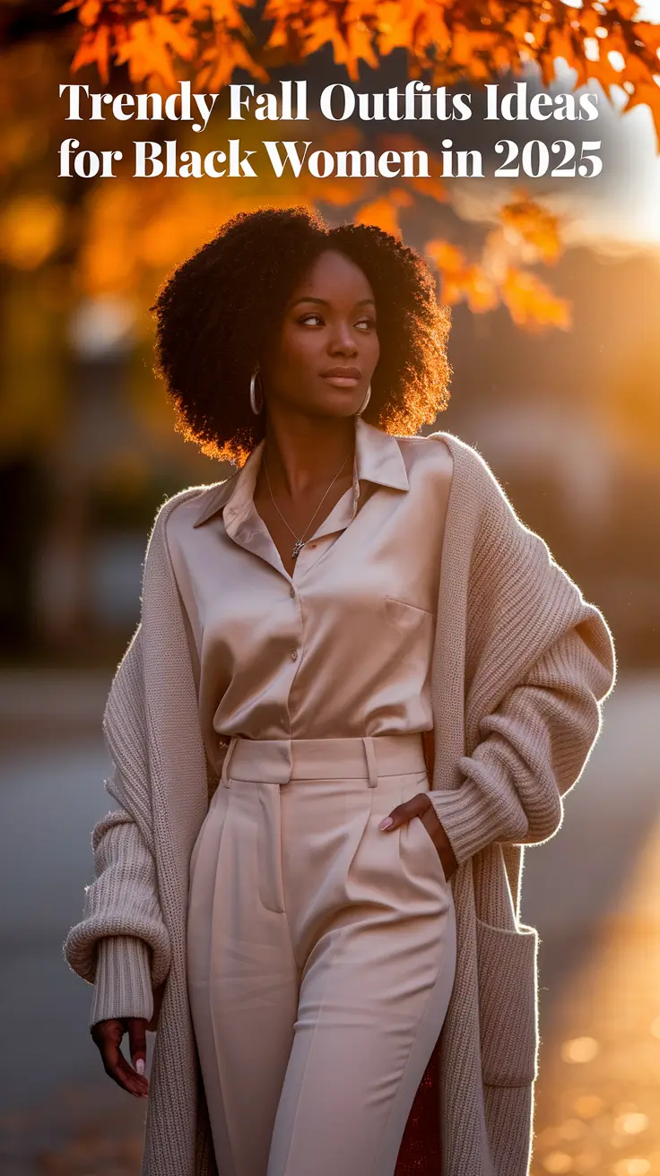 Trendy Fall Outfits Ideas for Black Women in 2025