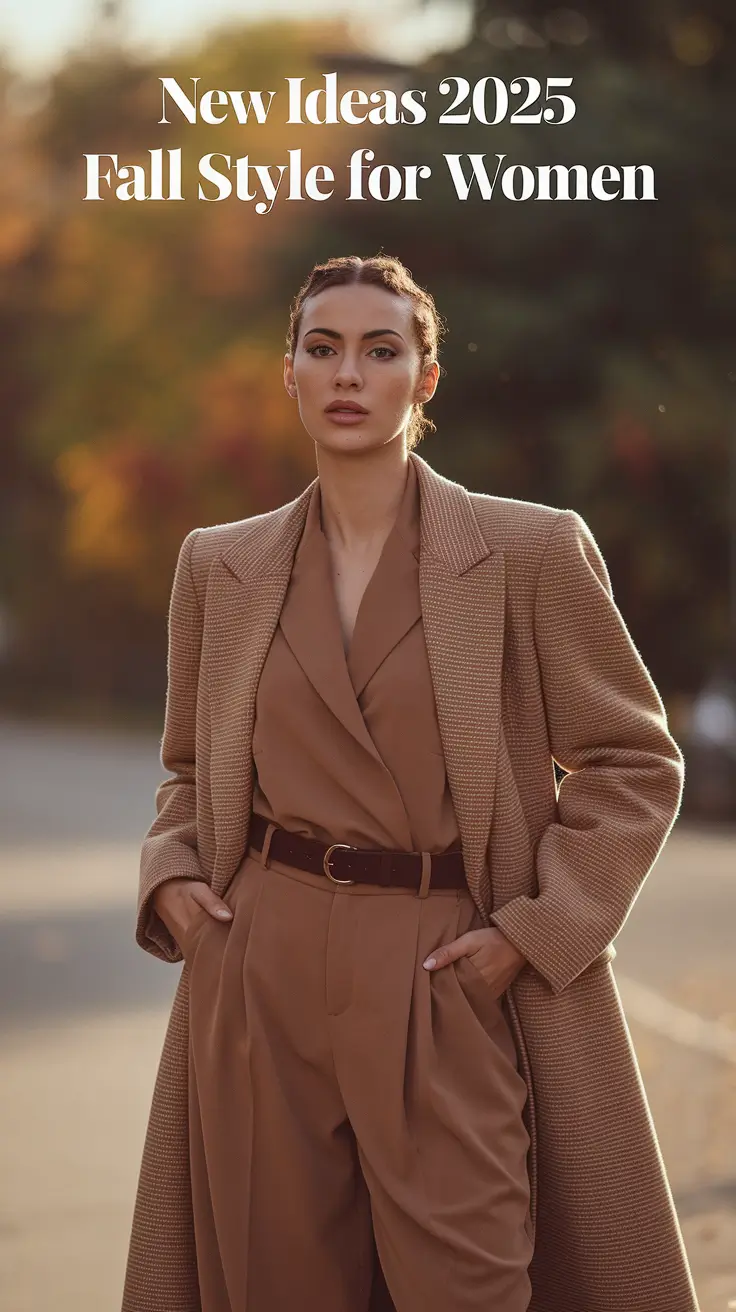New Ideas 2025 Fall Style for Women: Fresh Outfits to Inspire Your Autumn Wardrobe