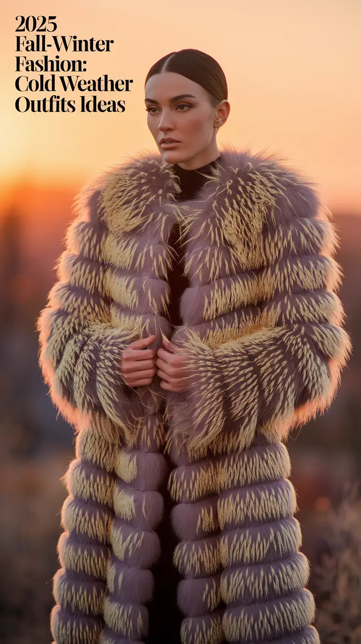 2025 Fall-Winter Fashion: Cold Weather Outfits Ideas to Stay Chic and Cozy