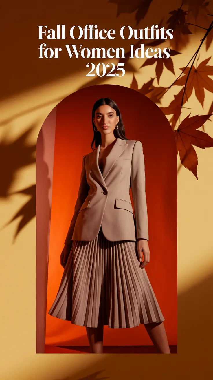 Fall Office Outfits for Women Ideas 2025: Stylish & Practical Looks for Every Work Mood